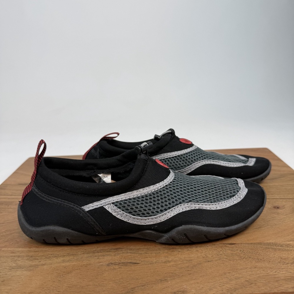 New‎ Mens Body Glove Beachcomber 2 Black Mesh Slip On Water Shoes Size 7 M NWOB